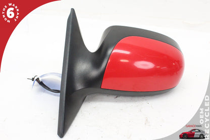 2002-2005 Ford Thunderbird Front Left Door Rear View Mirror Red 1W6Z17683BA OEM
