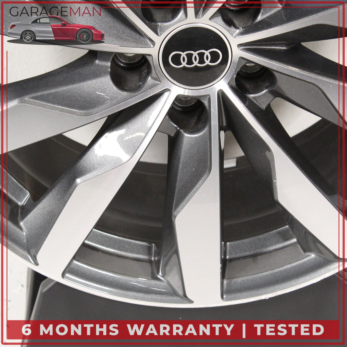 2016-2025 Audi A4 S4 Front or Rear Side Wheel Rim 8JX18H2 ET40 8W0601025FJ OEM
