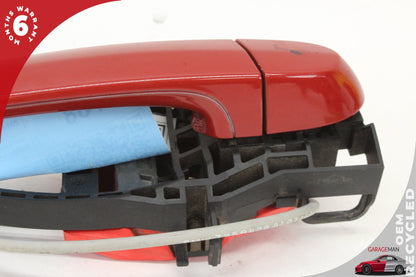2012-2018 BMW 320i F30 Front Right Side Exterior Door Handle Red 7321640 OEM