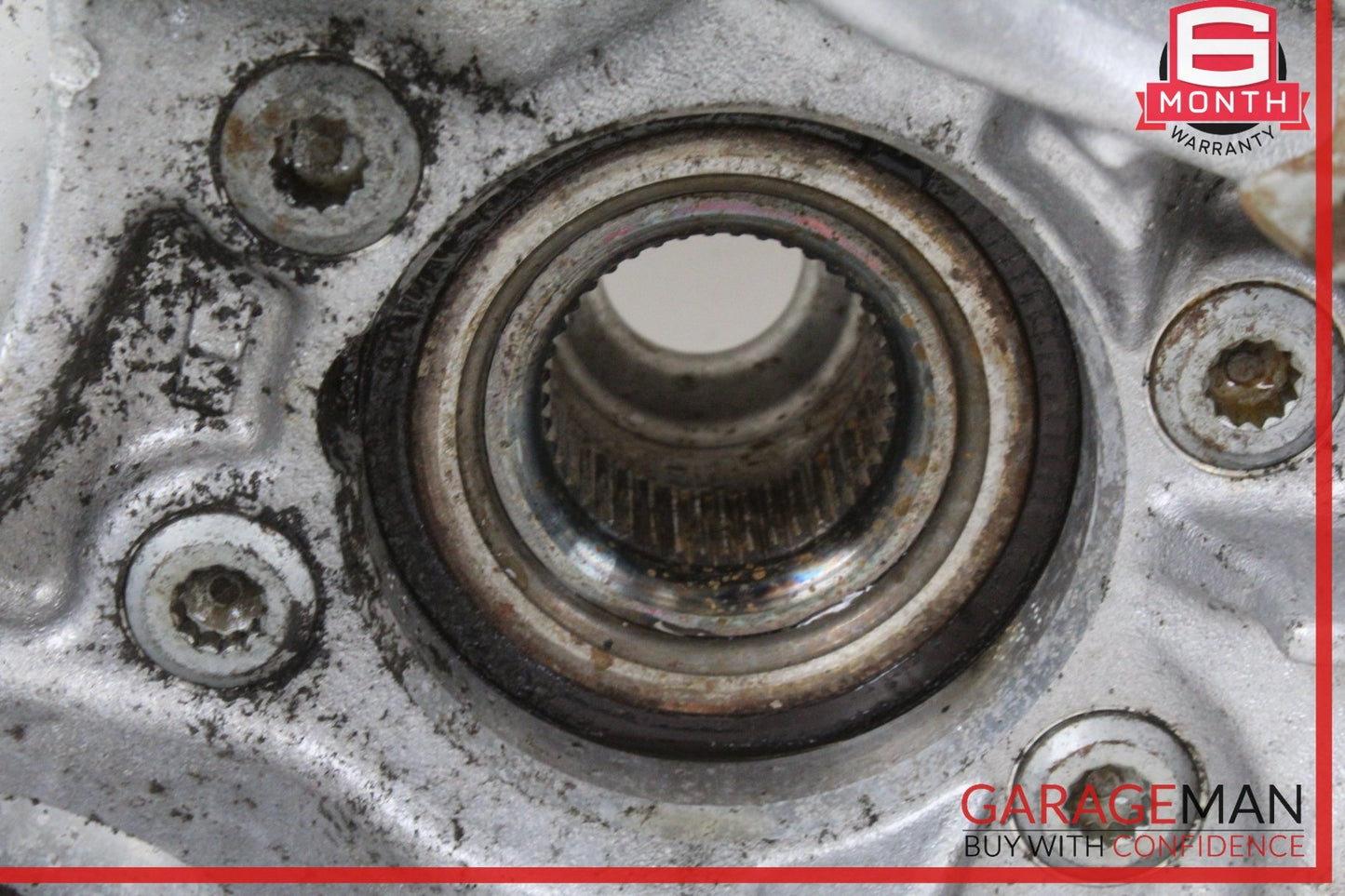 2009-2018 Audi A6 C7 AWD Rear Left Spindle Knuckle Wheel Hub 8K0505435AB OEM