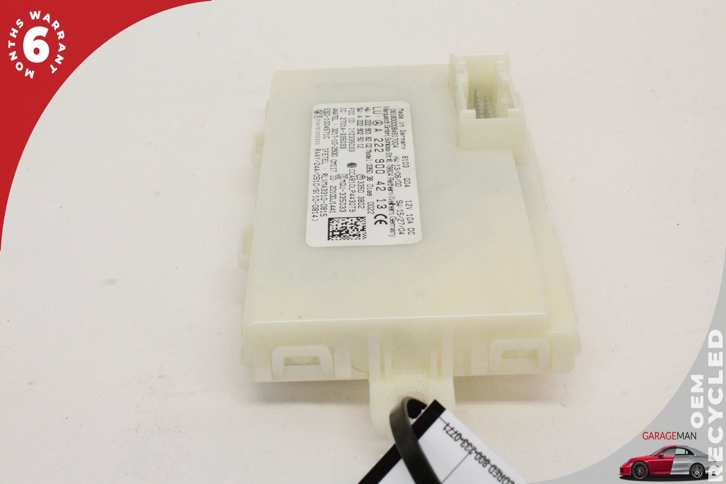 16-21 Mercedes X253 GLC300 Keyless Go Entry Control Module 2229004213 OEM