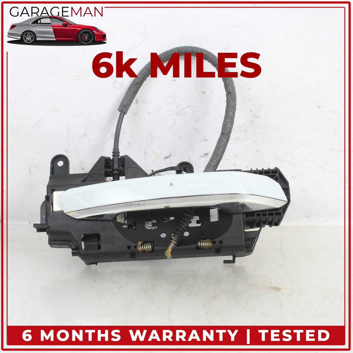 2017-2024 Audi A4 B9 Front Right Exterior Door Handle 8W0837812A OEM