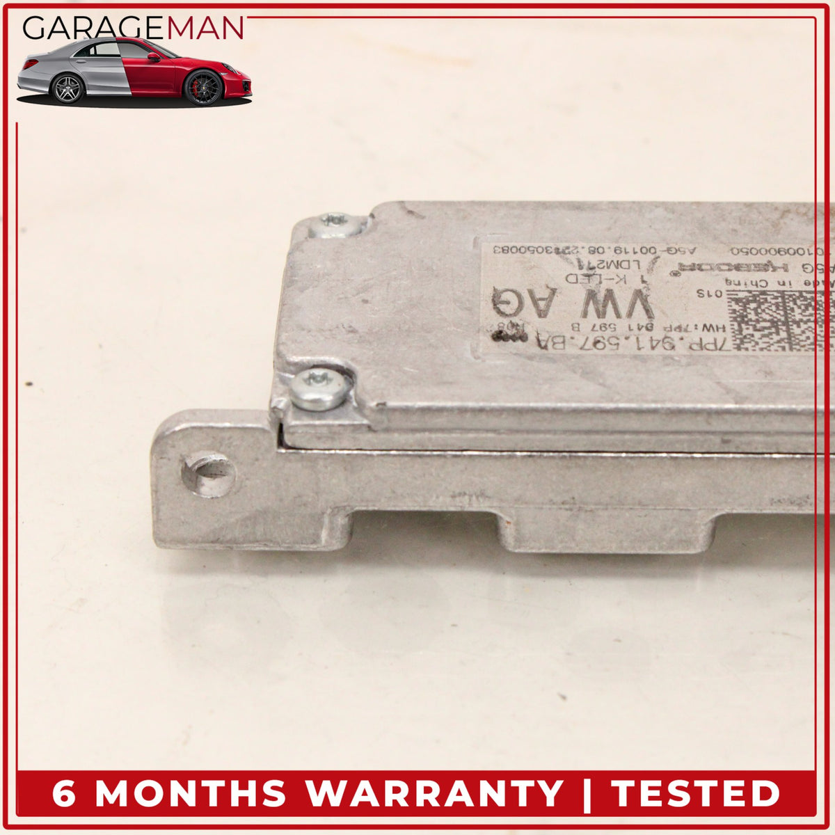 2015-2024 Porsche Macan 95B Head Light Lamp Control Module Unit 7PP941597BA OEM