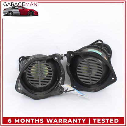 1997-2004 Mercedes R170 SLK320 Front Left and Right Side Door Speaker Set OEM
