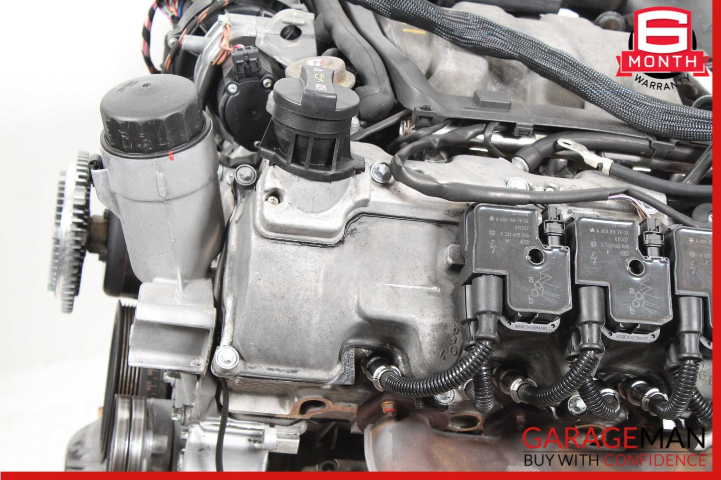 98-02 Mercedes W163 ML320 CLK320 E320 3.2L V6 Engine Motor Block Assembly 176k