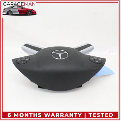2009-2013 Mercedes W164 ML350 Front Left Side Steering Wheel Airbag Black OEM