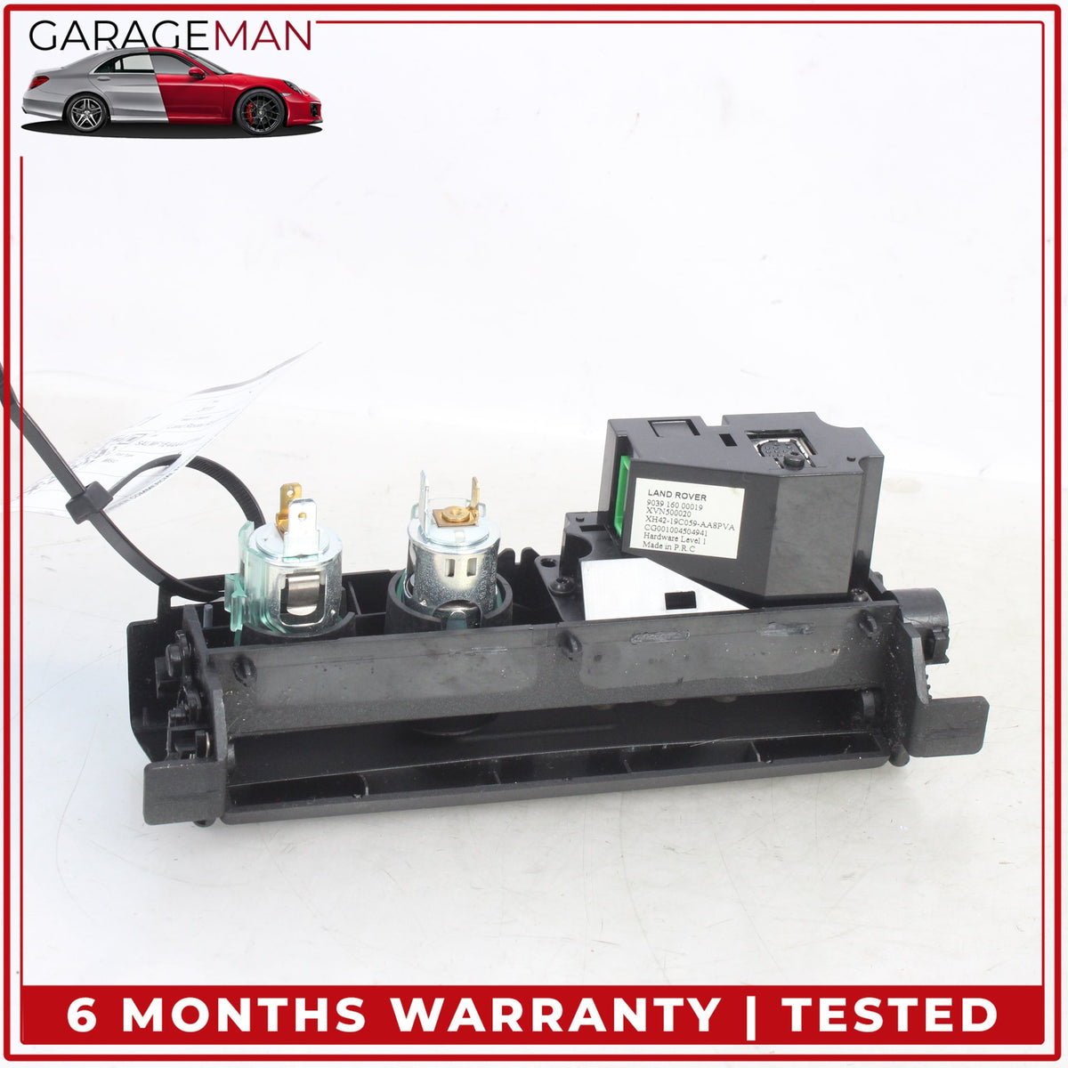 2010-2012 Range Rover L322 Rear Audio Video Input Console XH4219C059AA OEM