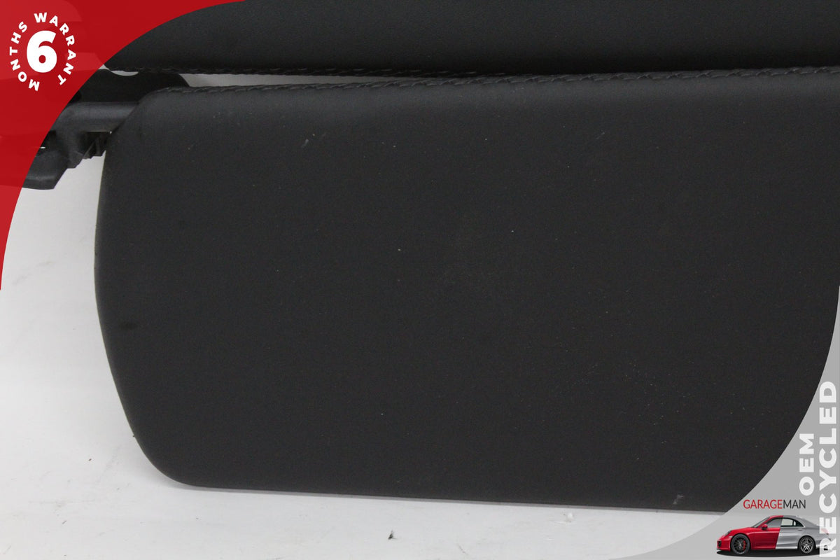 2011-2014 Porsche Cayenne 958 Front Left and Right Side Sun Visor Set Black OEM