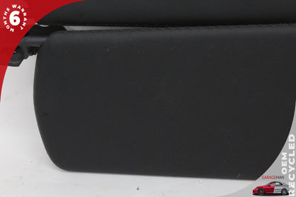 2011-2014 Porsche Cayenne 958 Front Left and Right Side Sun Visor Set Black OEM