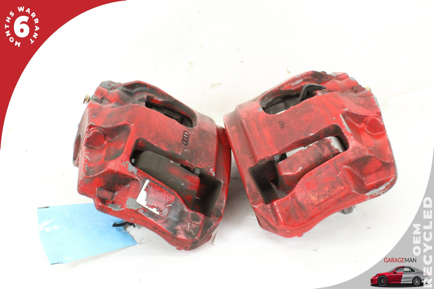 2012-2018 Audi A7 A6 Front Left and Right Side Brake Caliper Set 4G06AC OEM