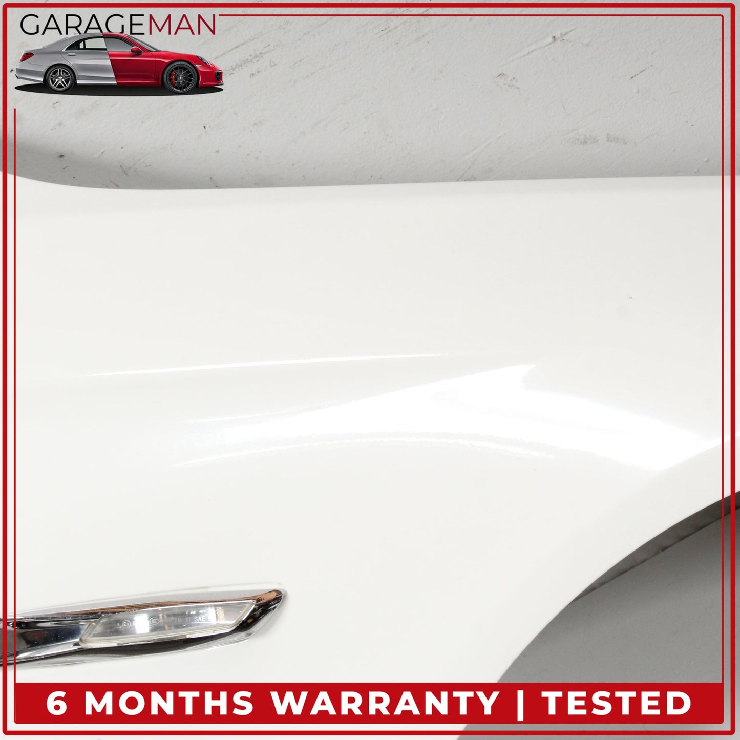 2011-2016 BMW 550i 535i Front Right Side Fender Wing Panel Alpine White OEM