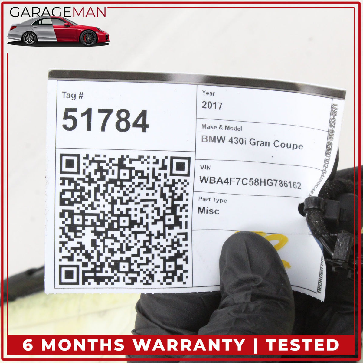 2012-2021 BMW 430i Gran Coupe Front Left or Right Lower Thigh Support Cover OEM