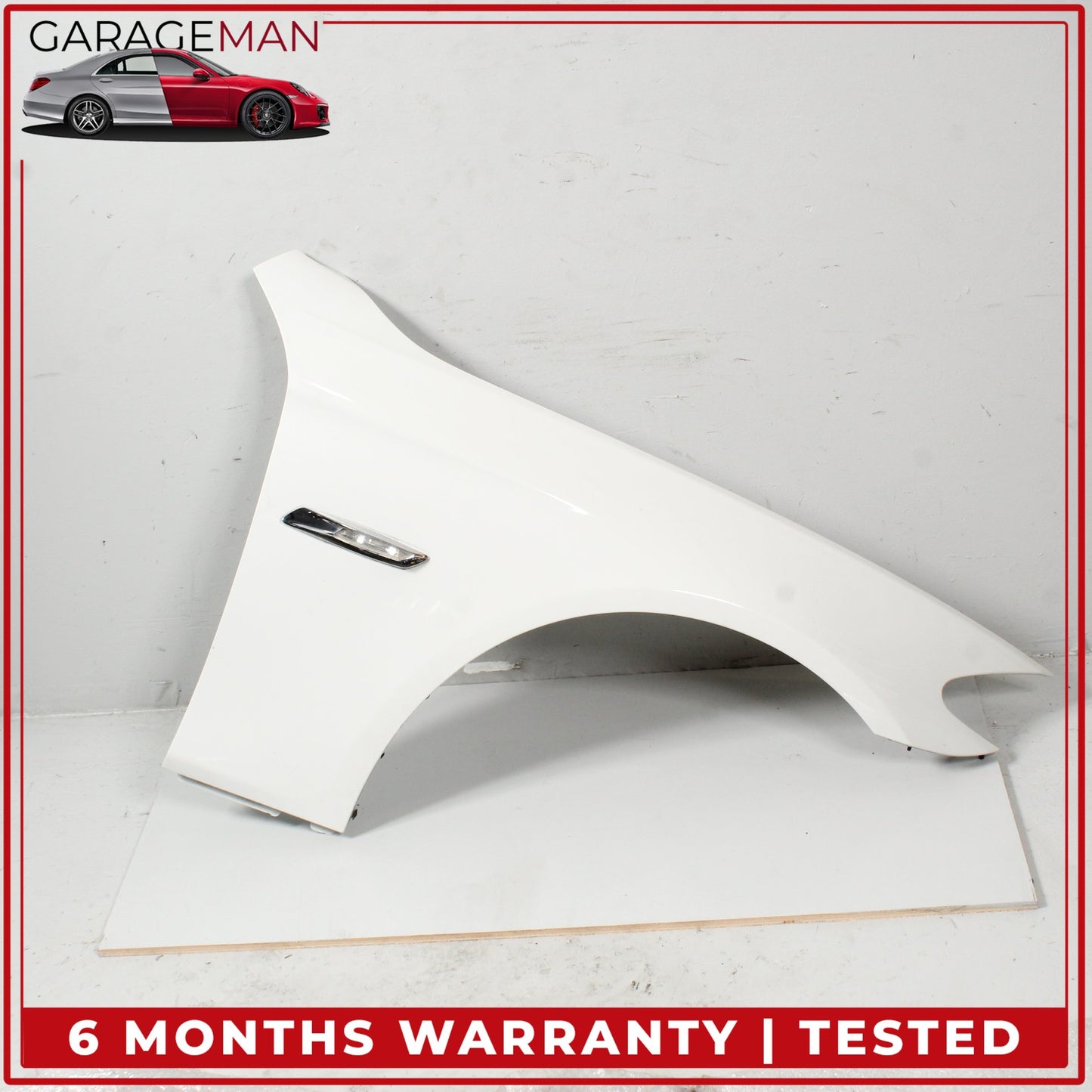 2011-2016 BMW 550i 535i Front Right Side Fender Wing Panel Alpine White OEM