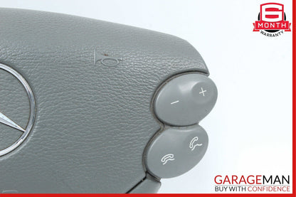 03-12 Mercedes W209 CLK350 E350 SL500 Steering Wheel Airbag Air Bag Gray OEM