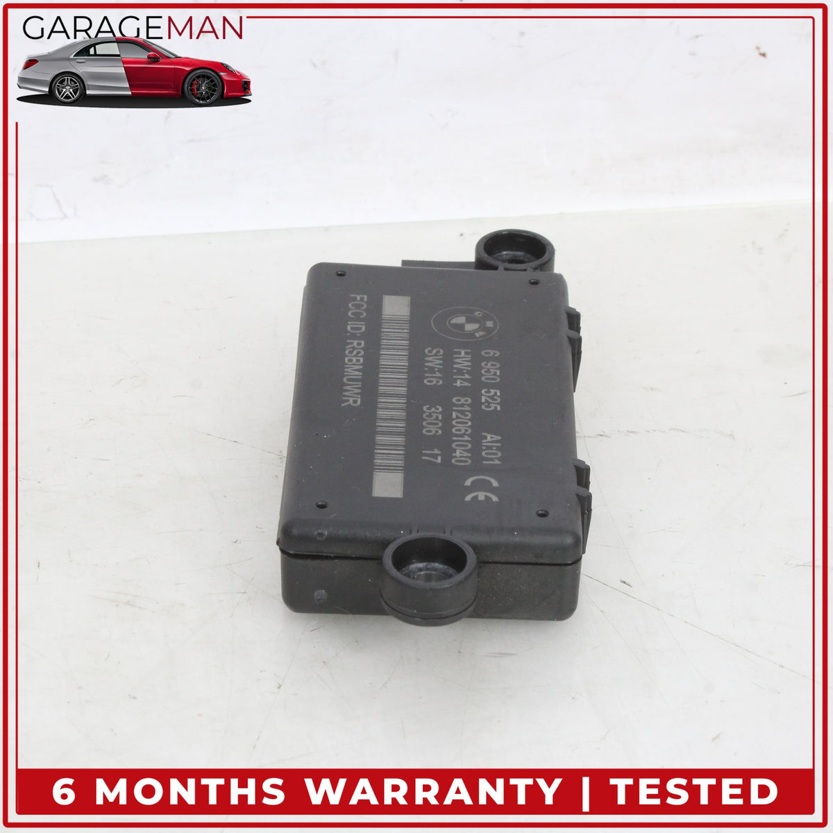 2004-2010 BMW 650i E64 DWA Alarm System Control Module Set of 2 6950525 OEM