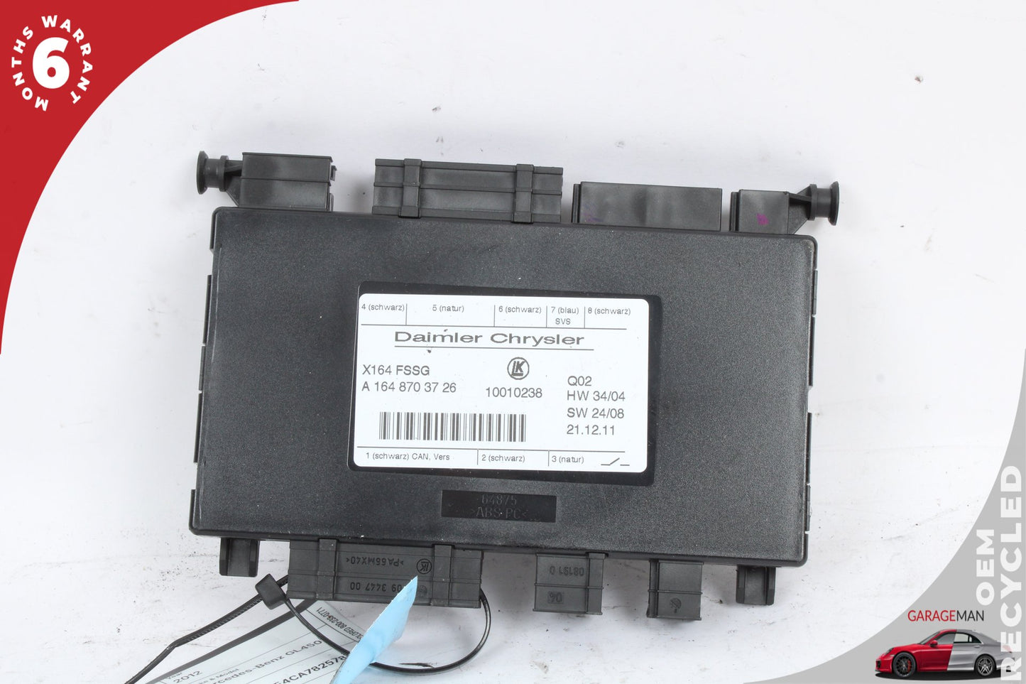 2007-2012 Mercedes X164 GL450 Third Seat Row Power Folding Control Module OEM