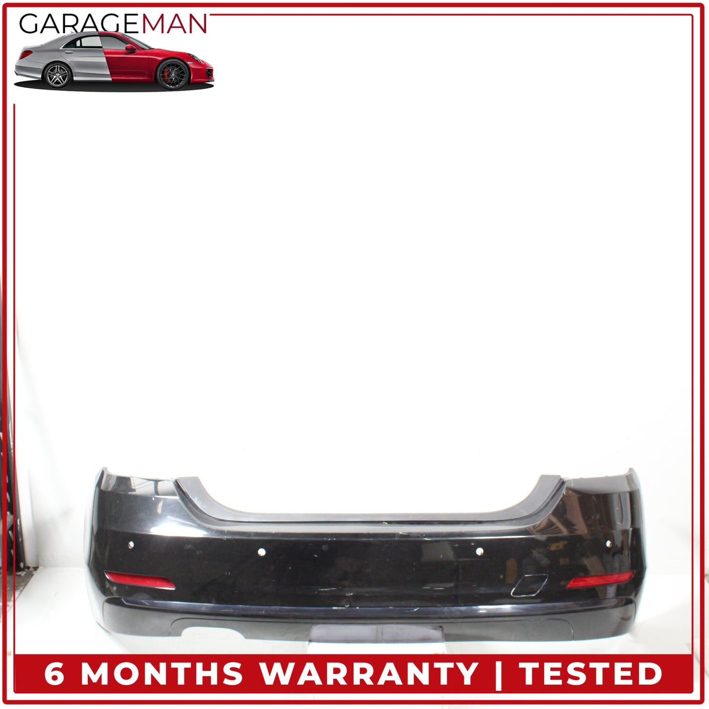 2014-2020 BMW 428i F36 Rear Bumper Cover Assembly 7285545 SCHWARZ II