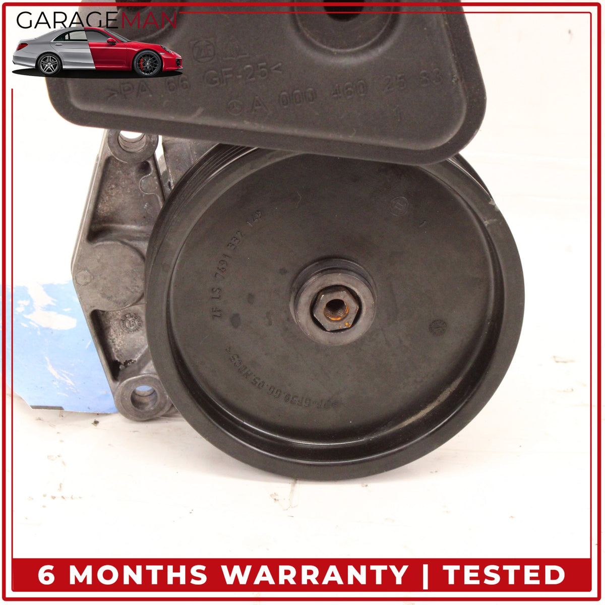 2006-2012 Mercedes W164 ML350 GL450 GL550 Power Steering Pump w/ Reservoir OEM