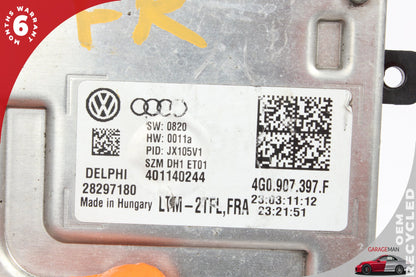 12-18 Audi A6 C7 DRL Control Unit Daytime Running Light Module 4G0907397F