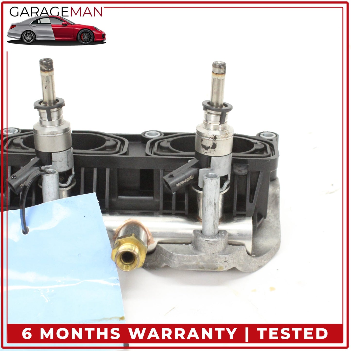2009-2018 Audi A6 Porsche Cayenne 958 Left Lower Intake Manifold w/ Injectors