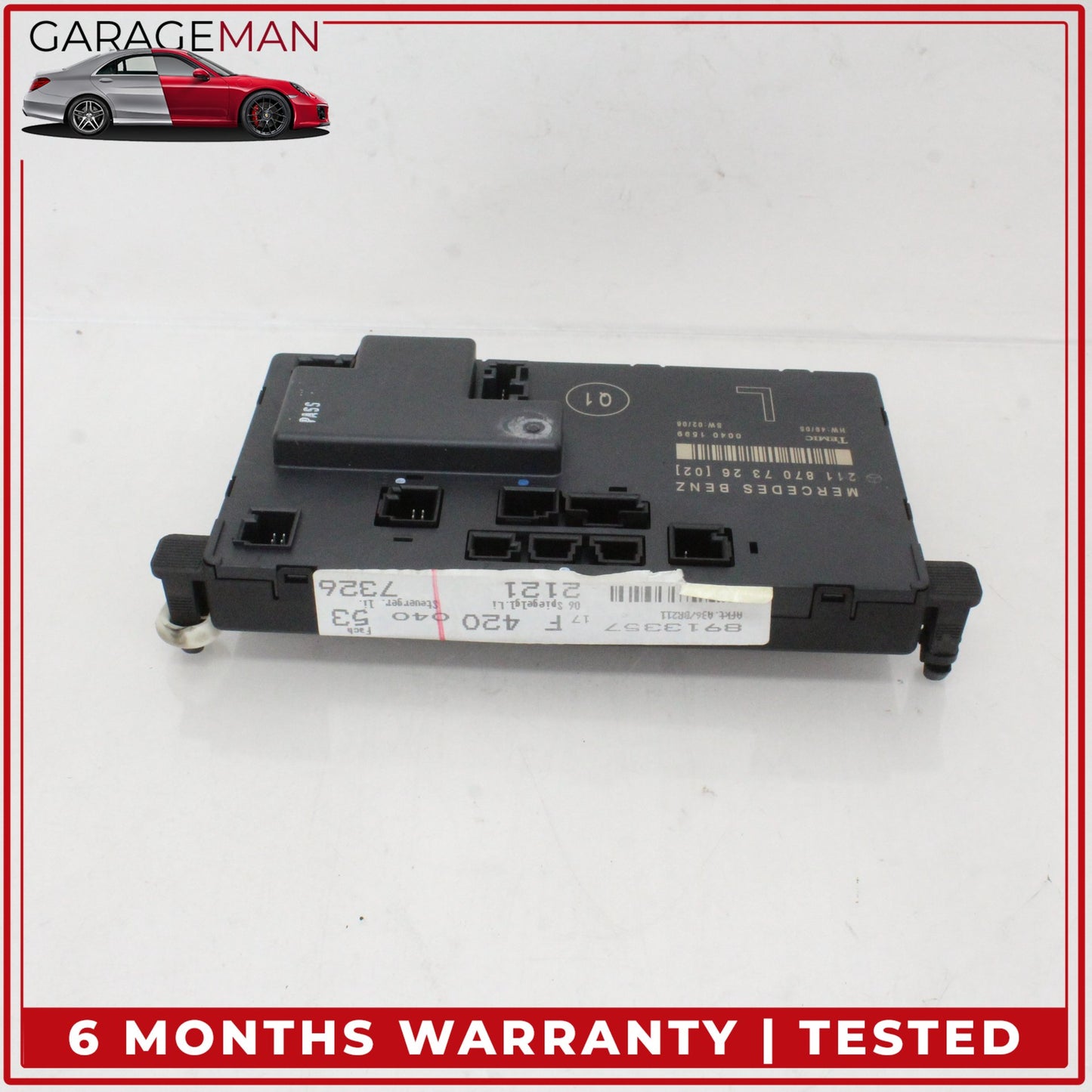 2003-2009 Mercedes W211 E350 E550 Front Left Door Control Module 2118208185 OEM
