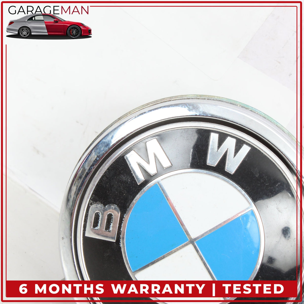 2012-2018 BMW 650i F13 Trunk Tailgate Release Open Handle Emblem 7273659 OEM