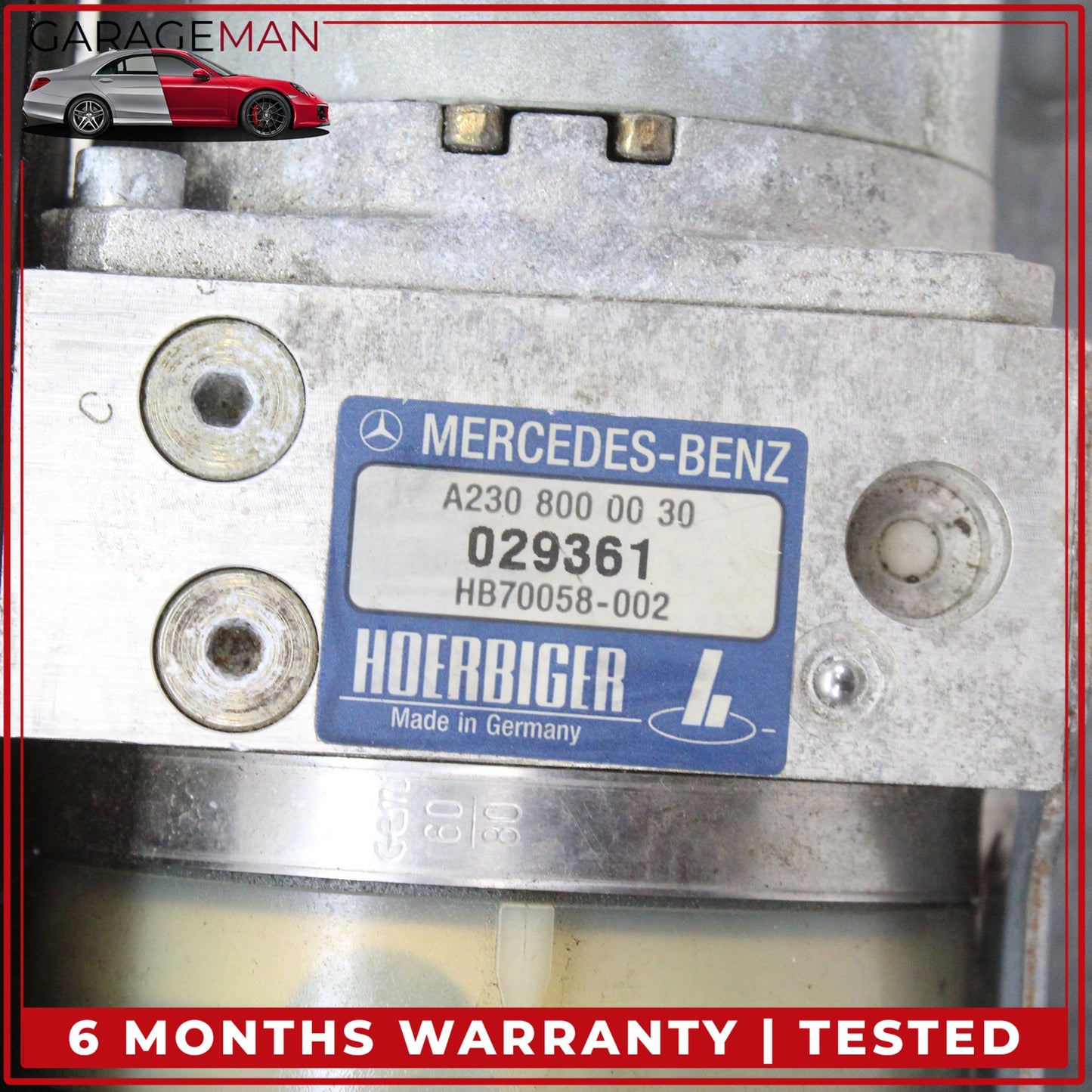 2003-2009 Mercedes R230 SL550 SL55 AMG Convertible Top Hydraulic Pump Motor OEM