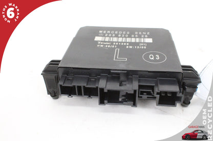 2001-2007 Mercedes W203 C240 Rear Left Side Door Control Module 2038206526 OEM