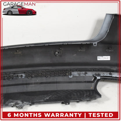 2016-2018 Audi A6 C7 Rear Bumper Cover Assembly Black 4G5807067K OEM