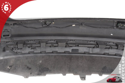 2012-2015 Audi A6 C7 Sedan Rear Bumper Cover Panel Black 4G0807521F OEM