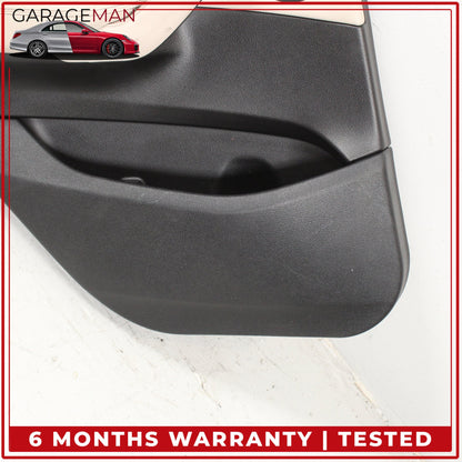 2011-2017 BMW X3 F25 Rear Left Driver Side Interior Door Trim Panel Beige OEM