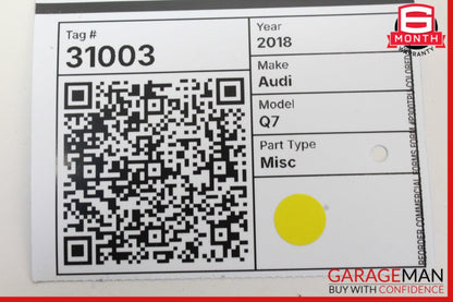 2017-2024 Audi Q7 SUV Left Front Exterior Door Handle 4M1837885A Genuine