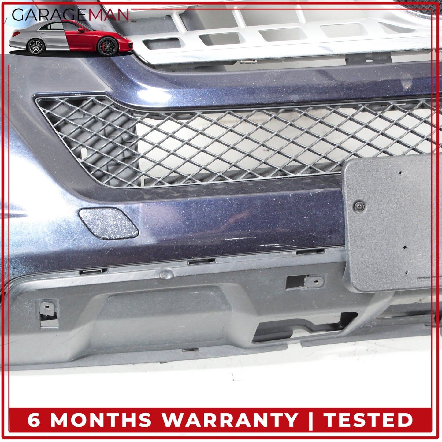 2009-2011 Mercedes W164 ML350 ML550 Base Front Bumper Cover Assembly Blue OEM