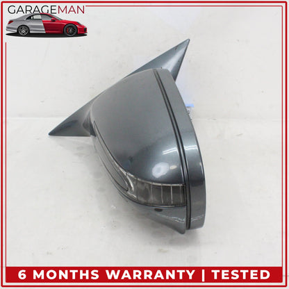 2009-2011 Mercedes W219 CLS550 Front Left Side Door Rear View Mirror Gray OEM