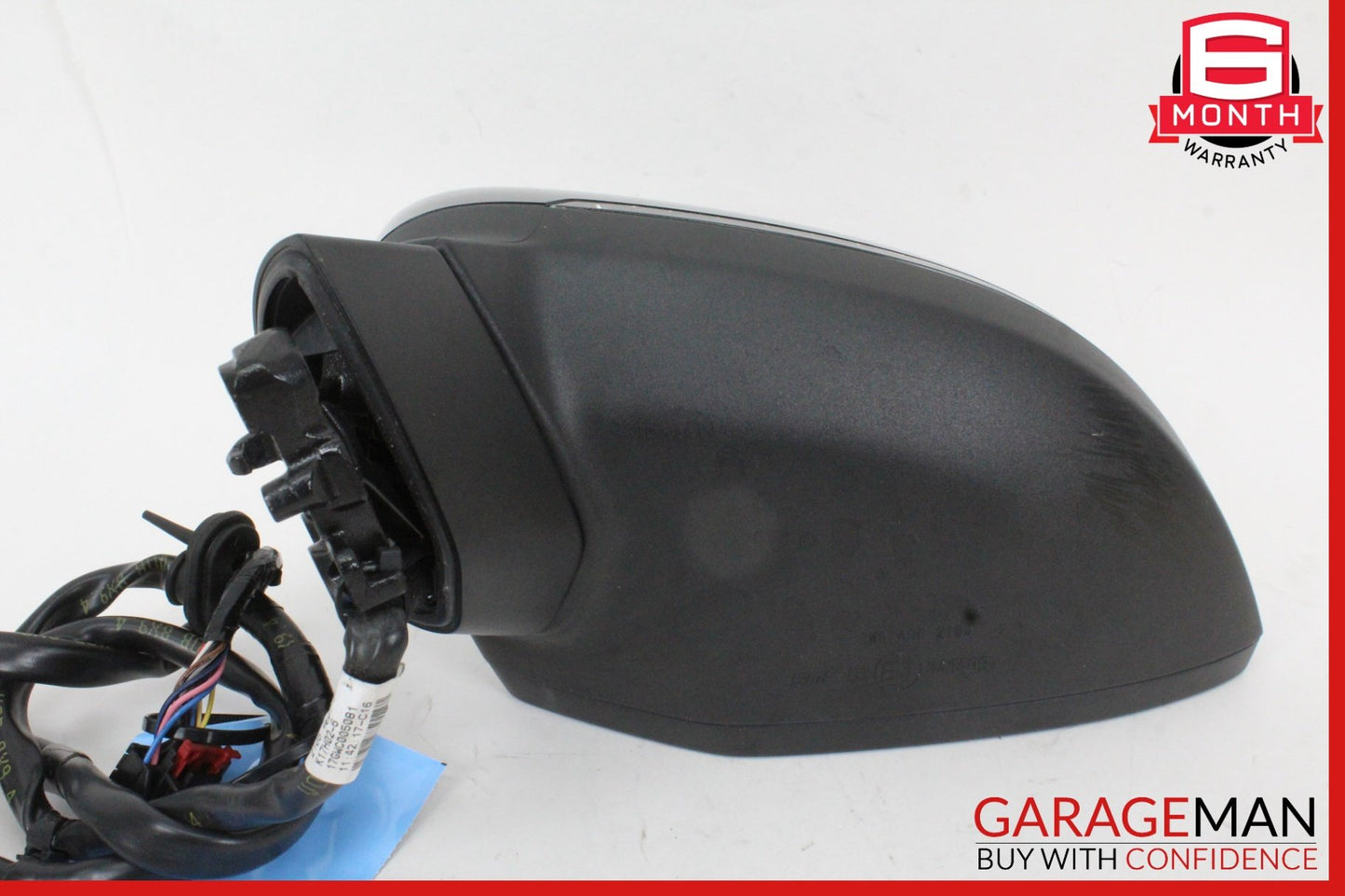 2017-2024 Audi A4 Front Left Side Door Rear View Mirror Black 8W1857409G OEM