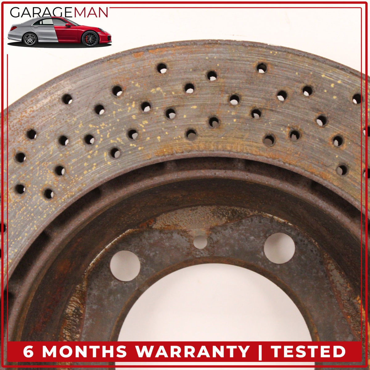 1999-2012 Porsche 911 Carrera 996 Rear Left and Right Side Brake Rotor Disc OEM