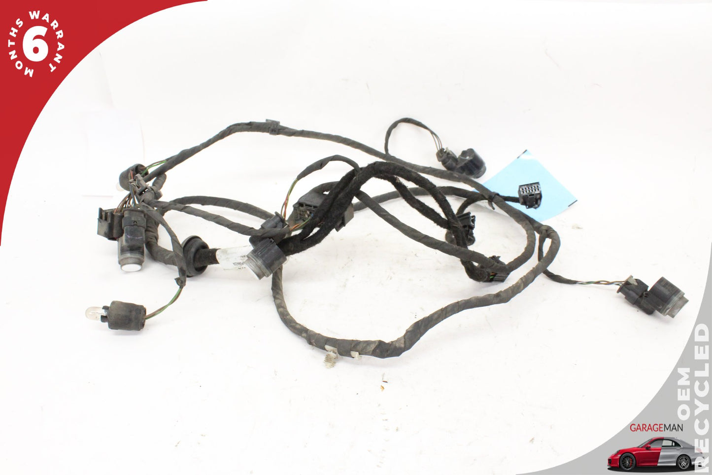 2012-2018 Audi A7 Rear Bumper Parking Sensor w/ Wire Harness 4G8971085F OEM