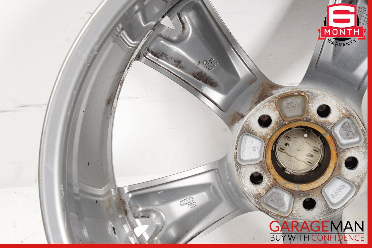 2008-2017 Audi A5 S5 5 Scissor Spoke Wheel Rim 8.5Jx19H2 ET32 8T0601025F OEM
