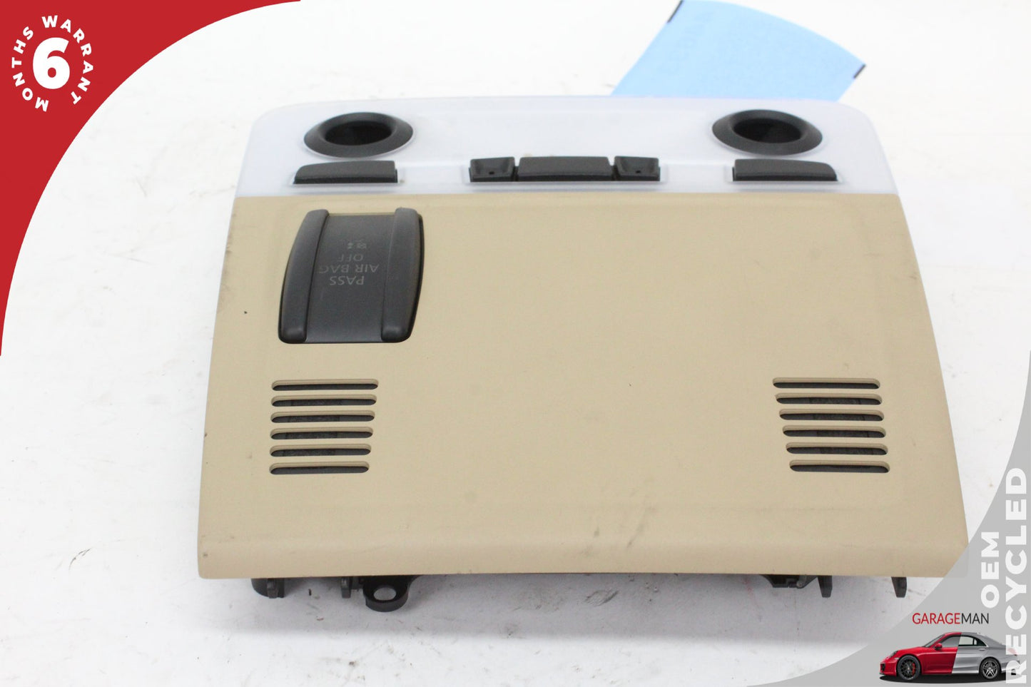 2012-2015 BMW X1 E84 SUV Front Upper Overhead Dome Light Lamp Beige 9225488 OEM