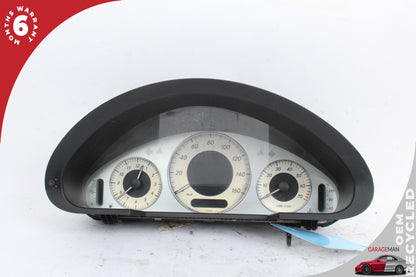 2007-2009 Mercedes W211 E350 Speedometer Instrument Cluster 2115404348 OEM