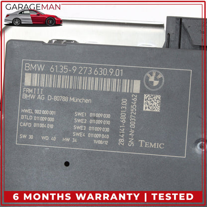 2012-2019 BMW 650i 640i F06 Footwell Light Control Module Unit 9273630 OEM