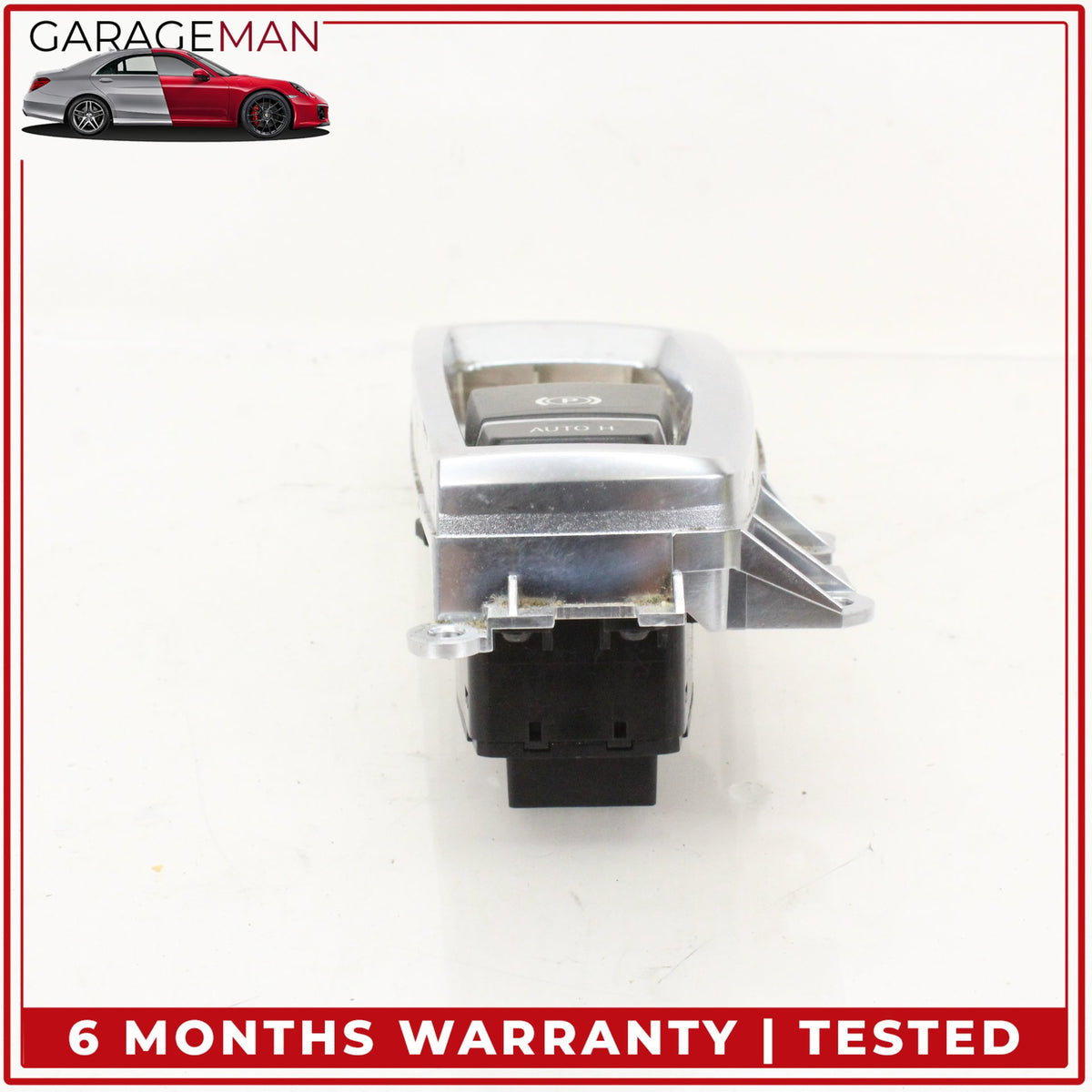 2009-2019 BMW 550i 535i GT X5 X6 740i Electric Parking Brake Switch w/ Trim OEM