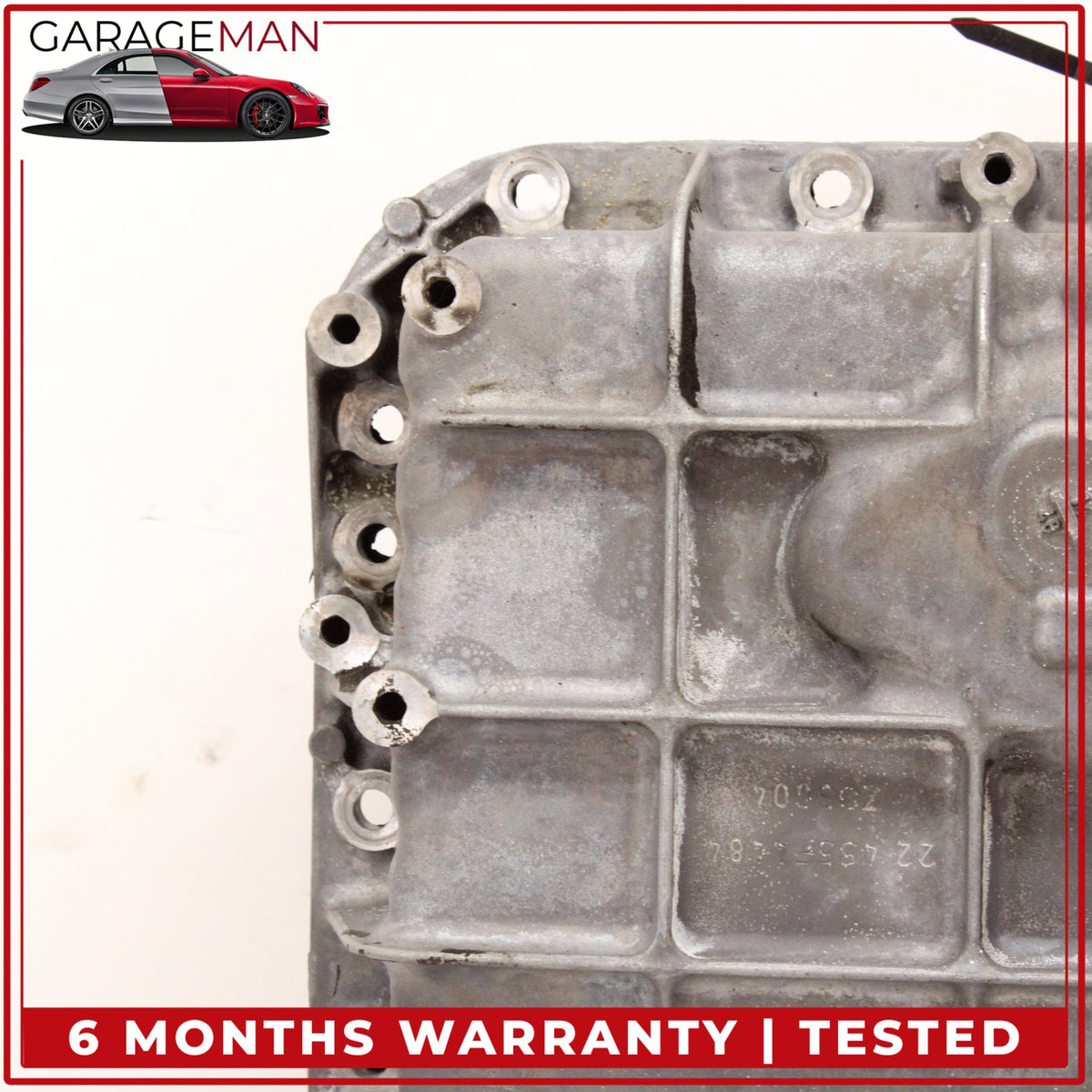 2012-2015 Mercedes W212 E400 E350 M276 RWD Upper Oil Pan Section 2760141802 OEM