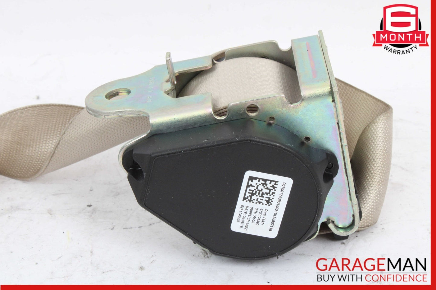 2014-2024 Maserati Ghibli Rear Left or Right Side Seat Belt 670017439 Genuine