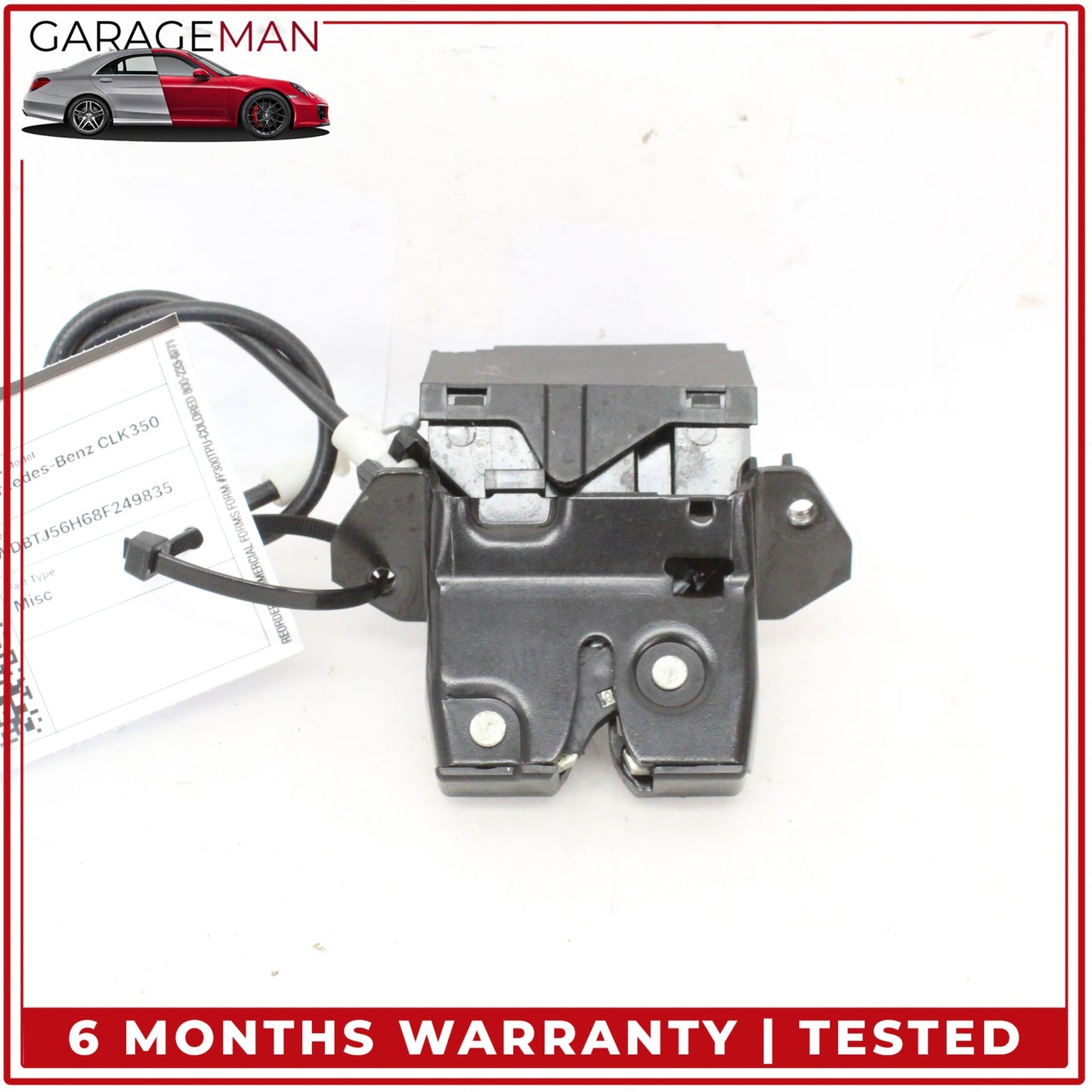 2003-2009 Mercedes-Benz CLK350 W209 Coupe Rear Trunk Lock Latch 1717500085 OEM