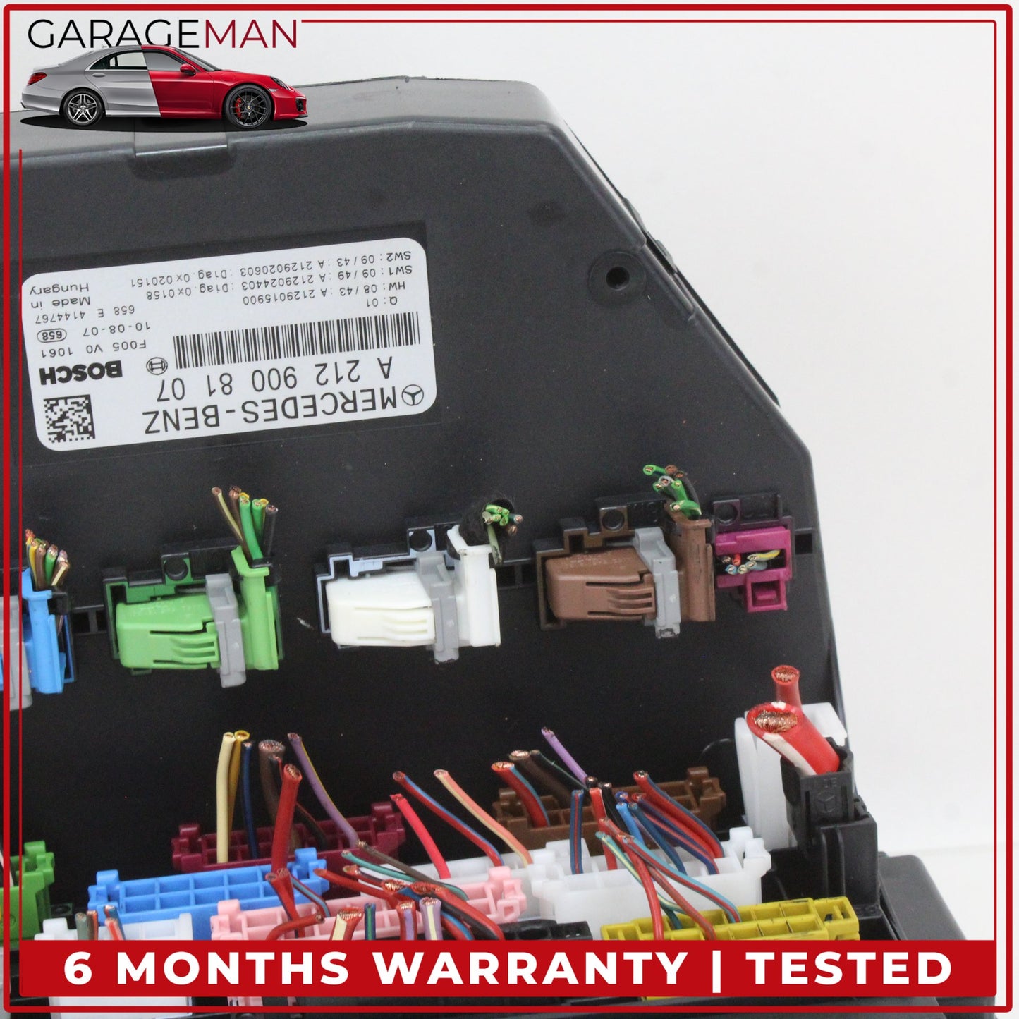 2008-2011 Mercedes W204 C300 Front SAM Relay Fuse Box Module 2129008107 OEM
