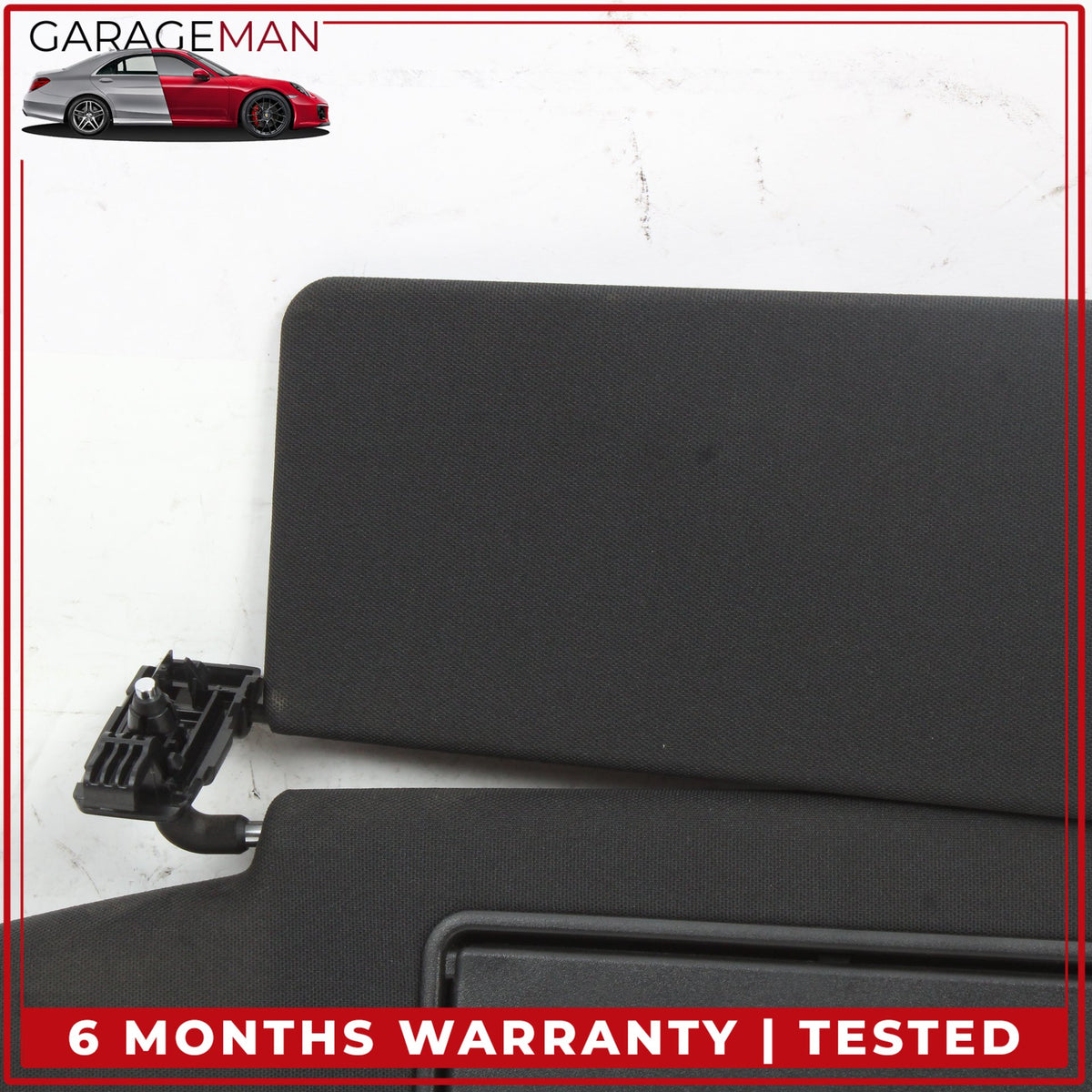 2010-2016 Mercedes W212 E350 Front Left and Right Side Sun Visor Set Black OEM
