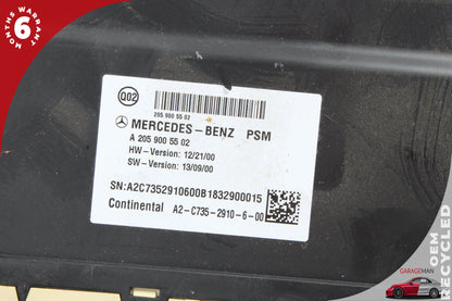 2018 Mercedes-Benz C350e W205 Sedan Front Left or Right Side Seat Control Module 2059005502 Genuine