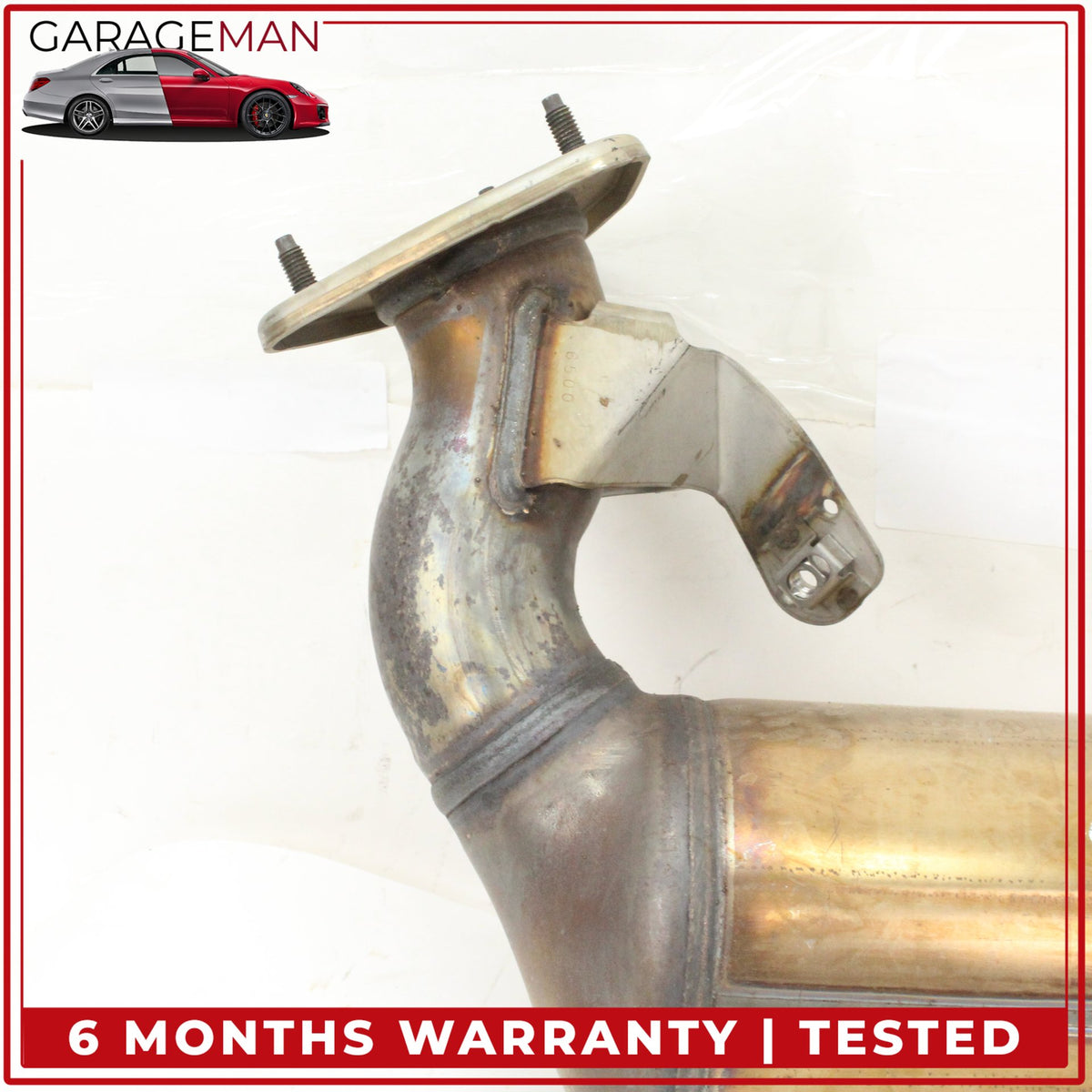 2017-2019 Audi Q7 SUV AWD 3.0L Exhaust System Downpipe Tube Pipe 4M0131703 OEM