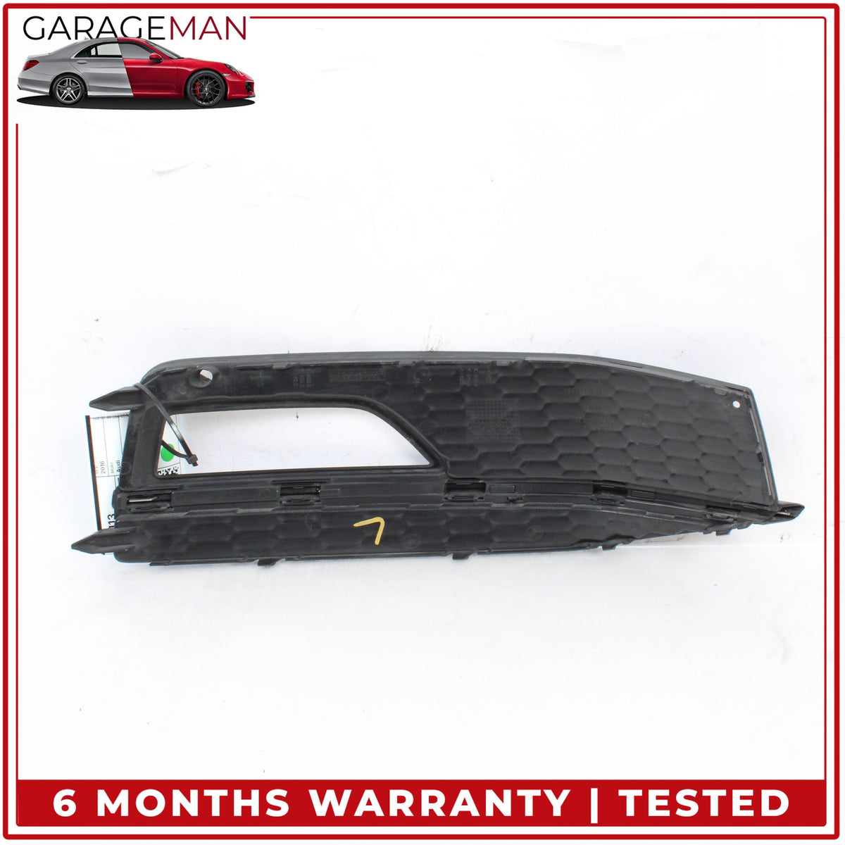 2013-2016 Audi A4 Front Left Driver Side Fog Light Grille Cover 8K0807681L OEM